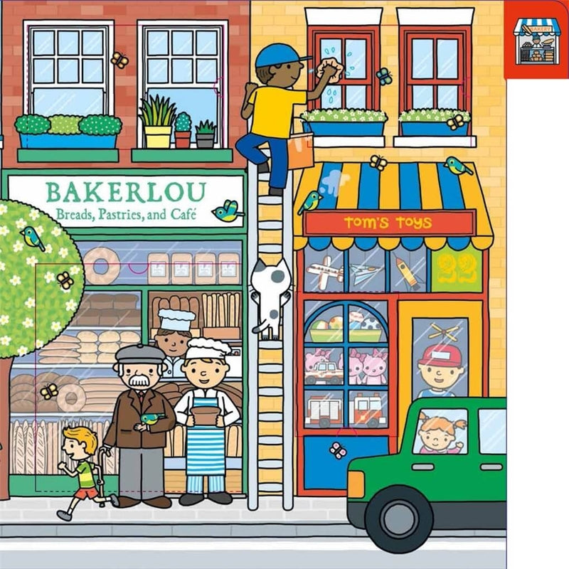 Books Playtown: A Lift-The-Flap Book