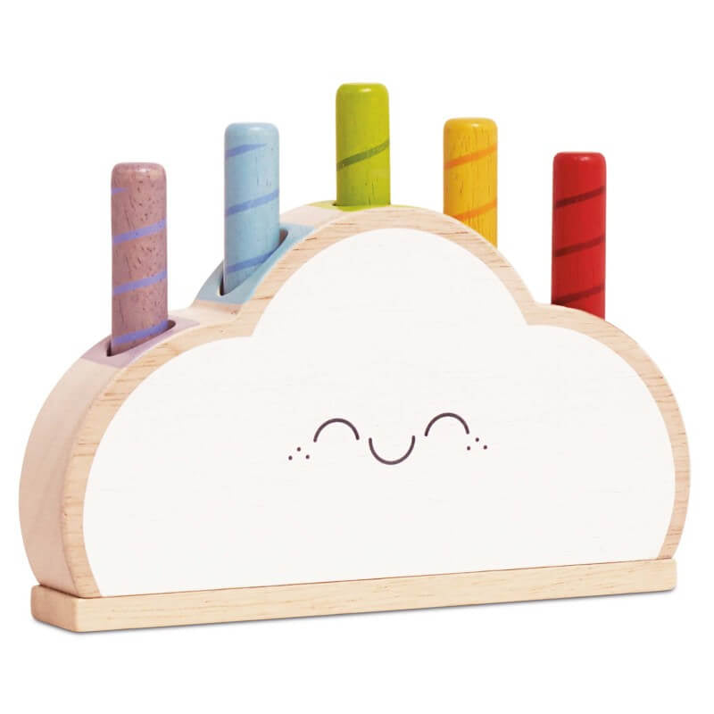 Le Toy Van Rainbow Cloud Pop-Up Toy