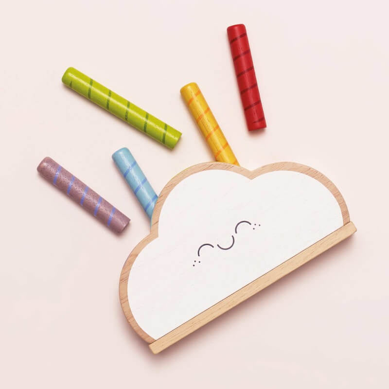 Le Toy Van Rainbow Cloud Pop-Up Toy