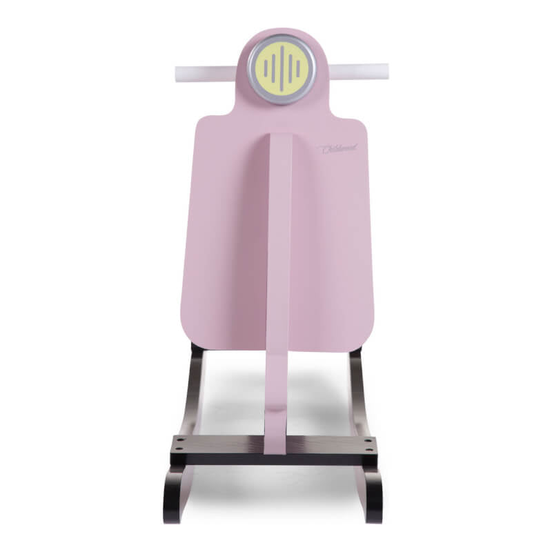 Childhome Rocking Scooter - Pink / Black