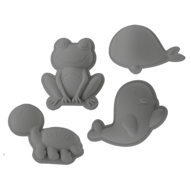 Scrunch Sand Moulds Frog Set