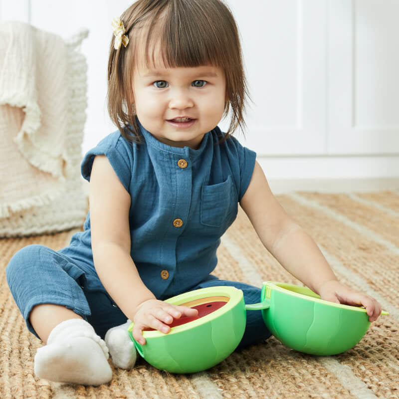 Skip Hop Farmstand Rattle Melon Drum