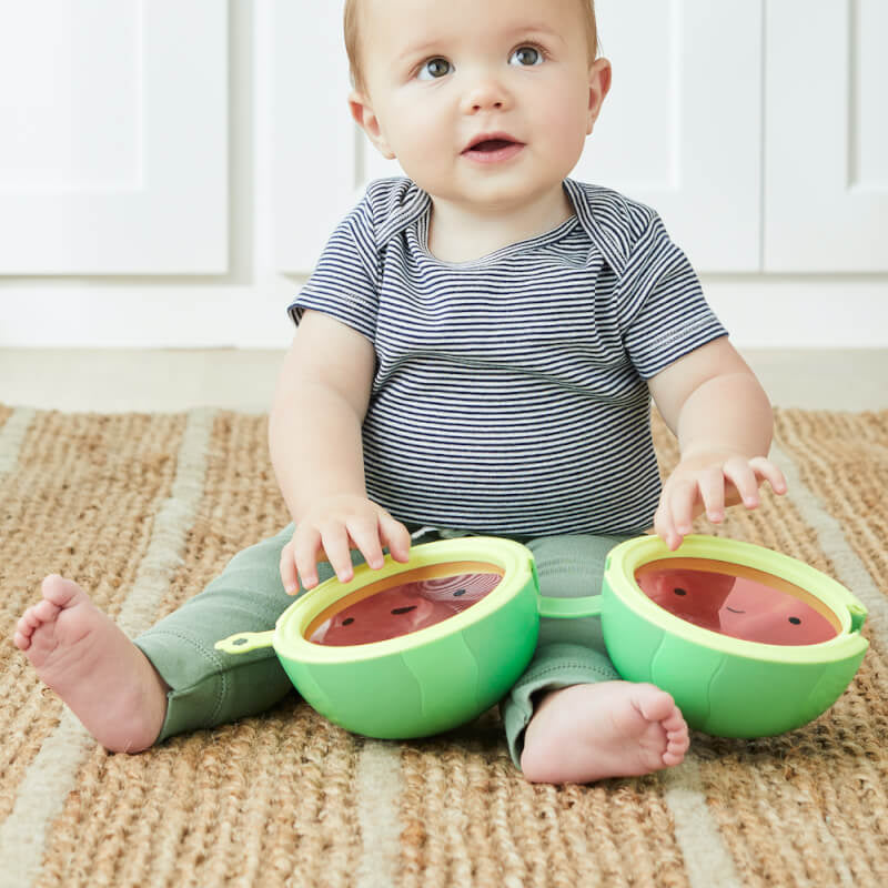 Skip Hop Farmstand Rattle Melon Drum
