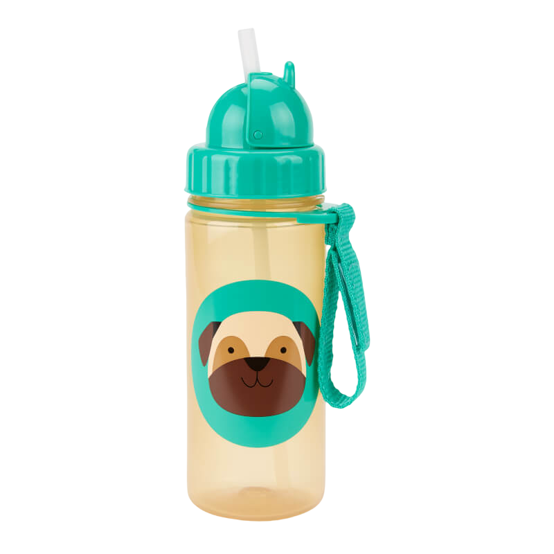 Skip Hop Zoo PP Straw Bottle 390ml