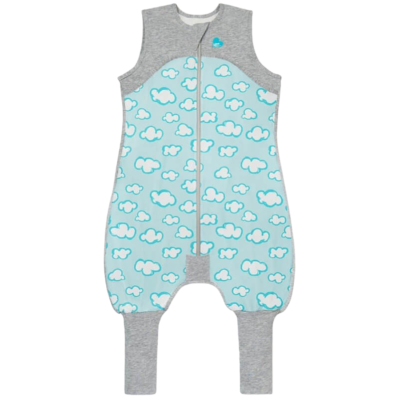 Love to Dream Sleep Suit Organic Lite - Turquoise 0.2 Tog
