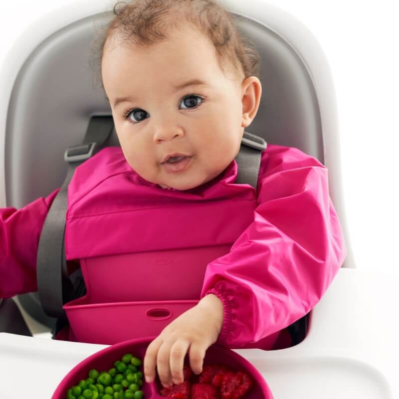 OXO Tot Sleeved Roll-Up Bib