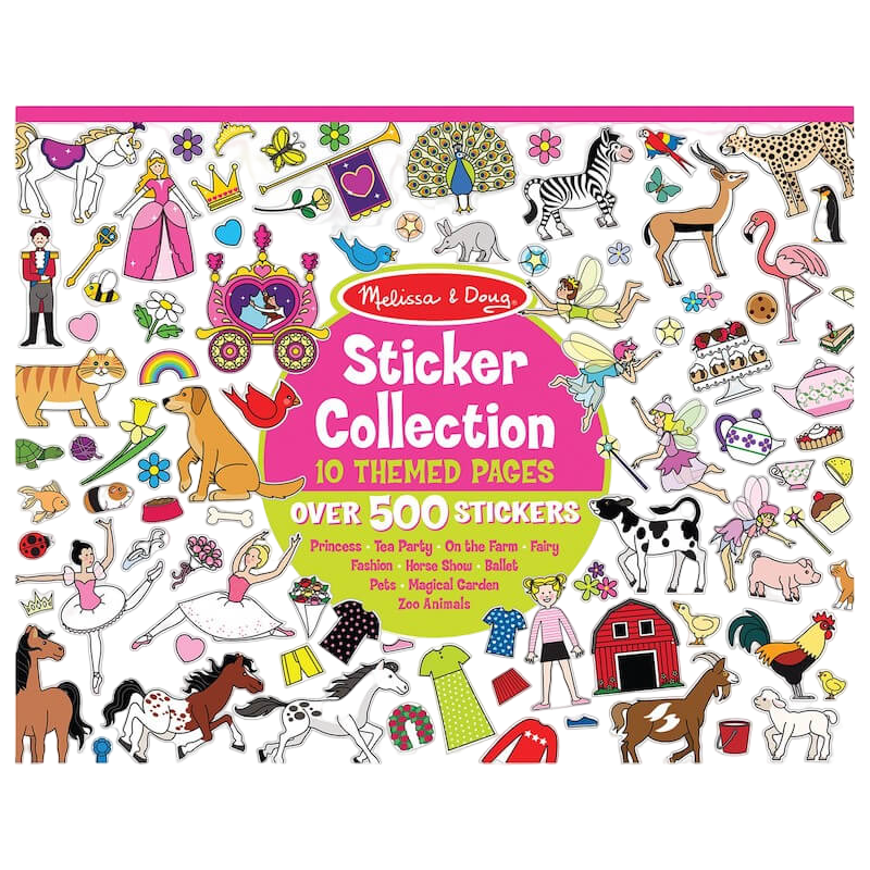 Melissa & Doug Sticker Collection - Pink