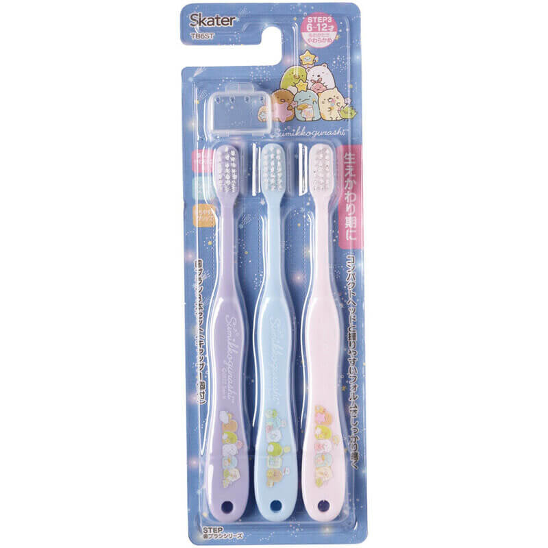 Skater Sumikkogurashi Starlit Sky Toothbrush (3 p)