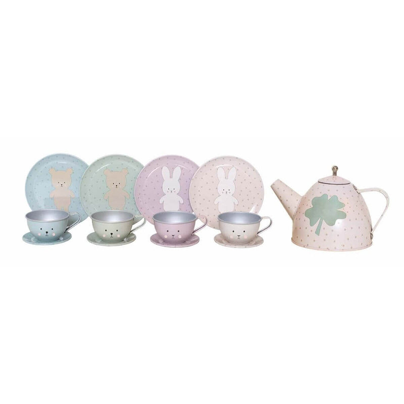 Jabadabado Tea Set Teddy & Bunny