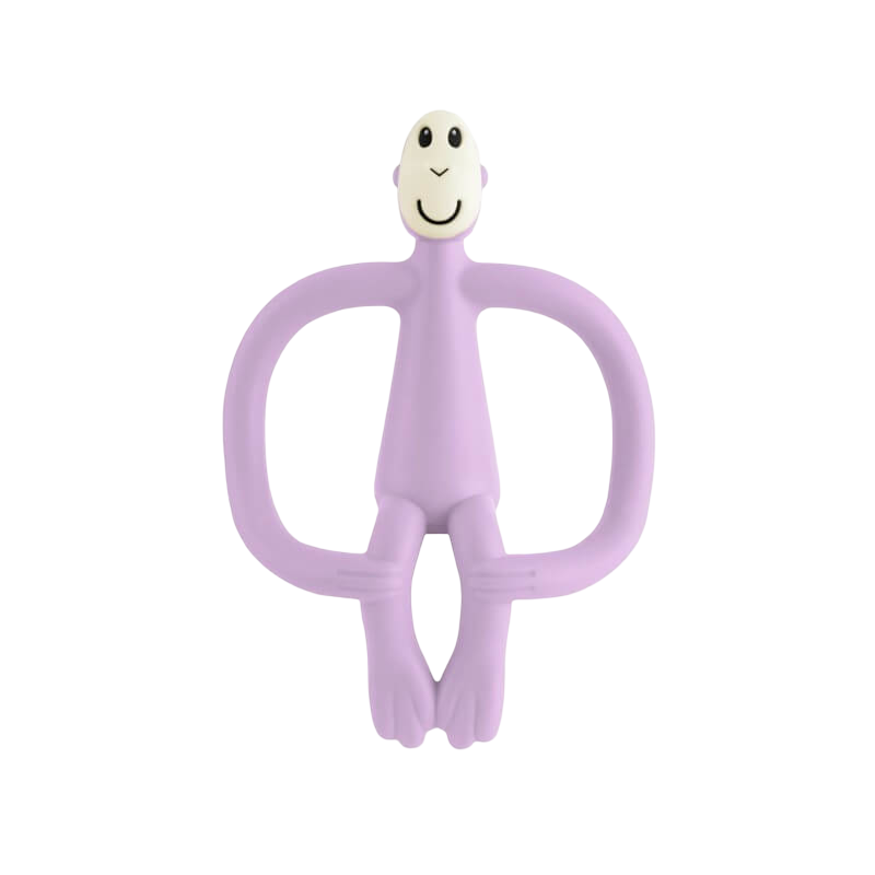 Matchstick Monkey Original Teething Toy With Tail - Lilac