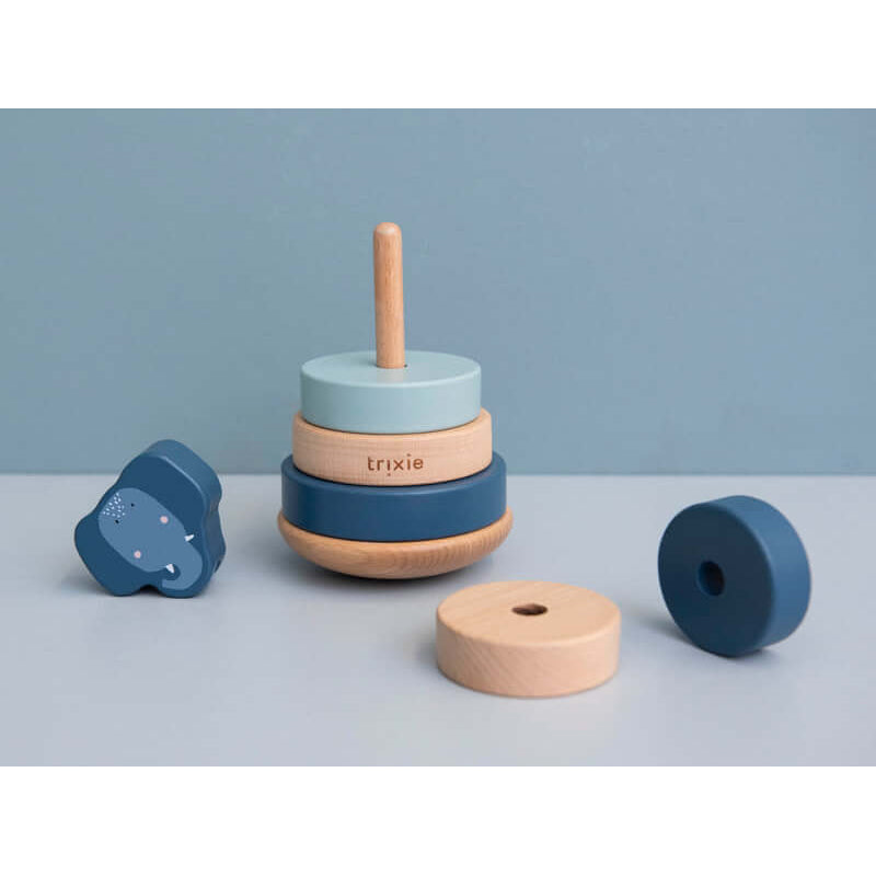 Trixie Wooden Stacking Toy - Mrs. Elephant