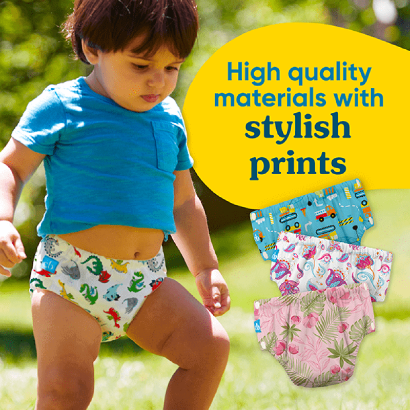 Charlie Banana Reusable Training Pants Snaps - Cotton Bliss