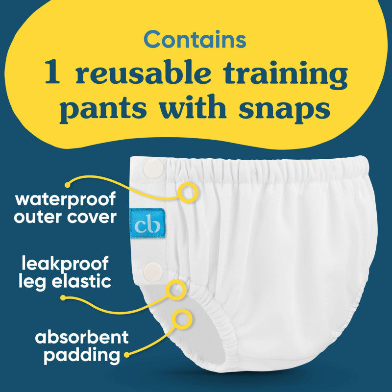 Charlie Banana Reusable Training Pants Snaps - Cotton Bliss