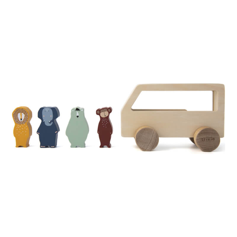 Trixie Wooden Animal Bus