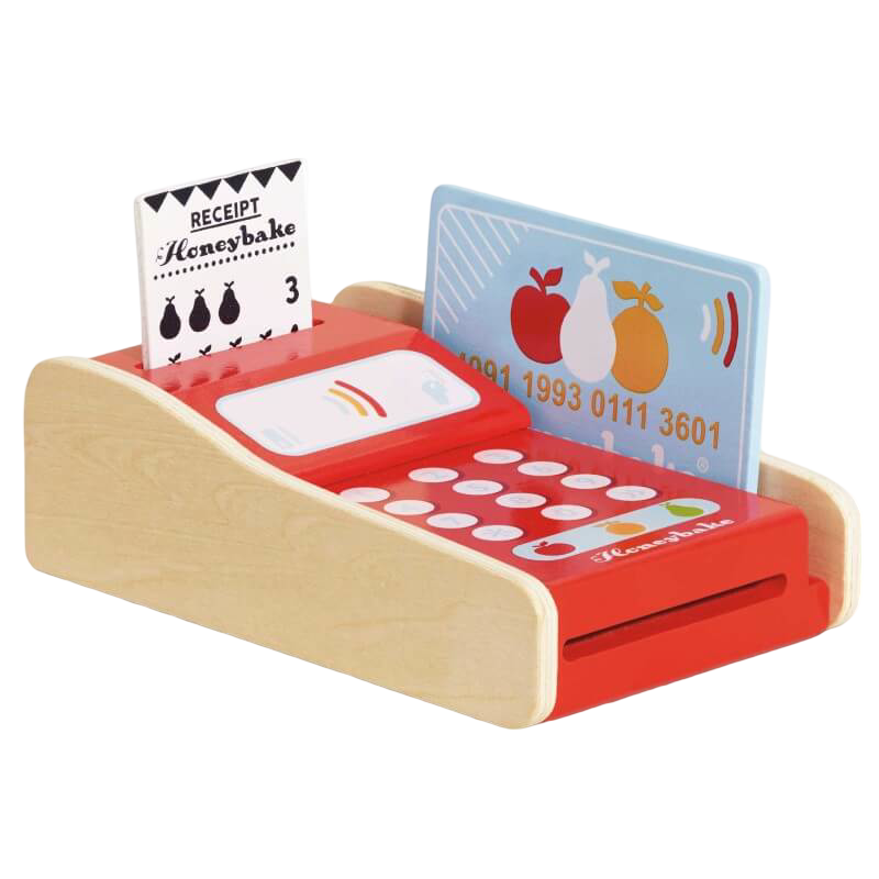 Le Toy Van Wooden Shop Card Machine
