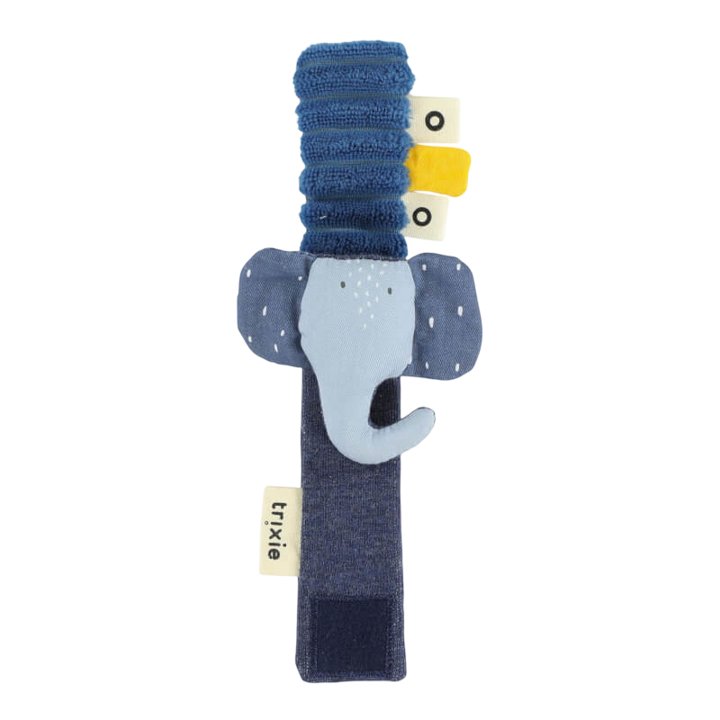 Trixie Wrist Rattle - Mrs. Elephant