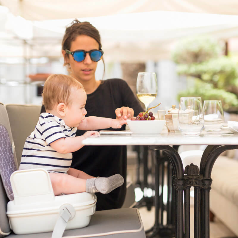 BenBat Yummigo2 Booster with Side Protectors - Stone Arbor