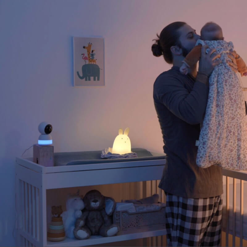Beaba Zen Night Light Video Baby Monitor - White