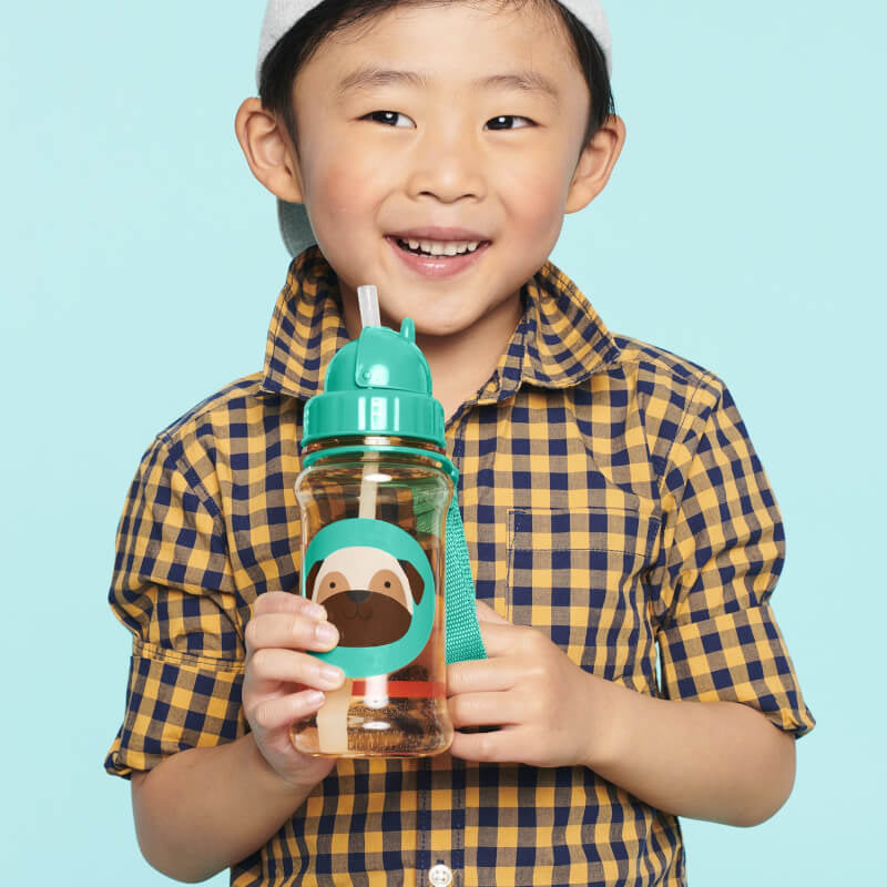 Skip Hop Zoo PP Straw Bottle 390ml