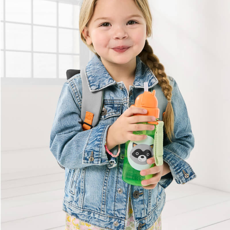 Skip Hop Zoo PP Straw Bottle 390ml