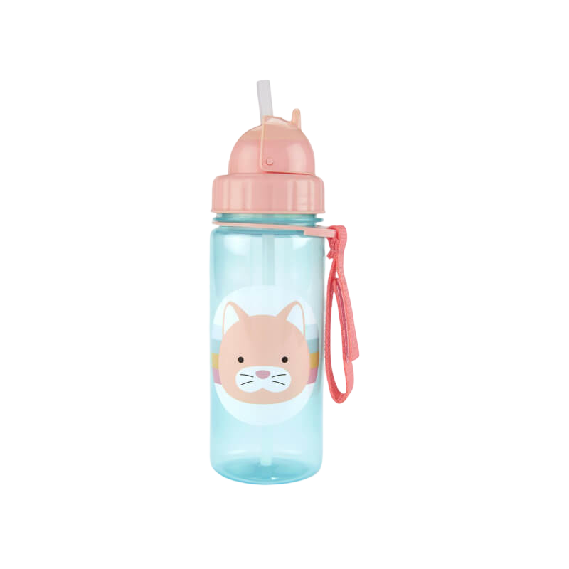 Skip Hop Zoo PP Straw Bottle 390ml