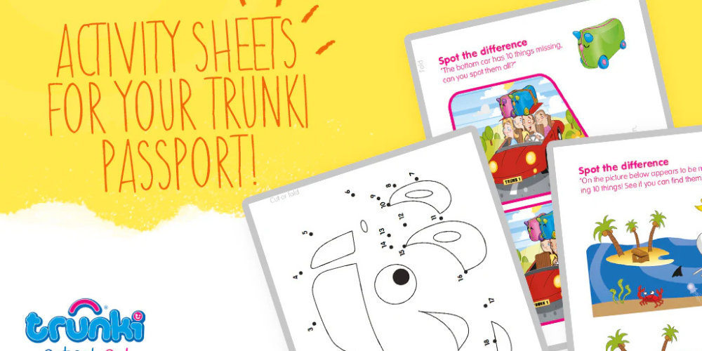FREE Downloadable Trunki Activity Sets – Baby Central Singapore