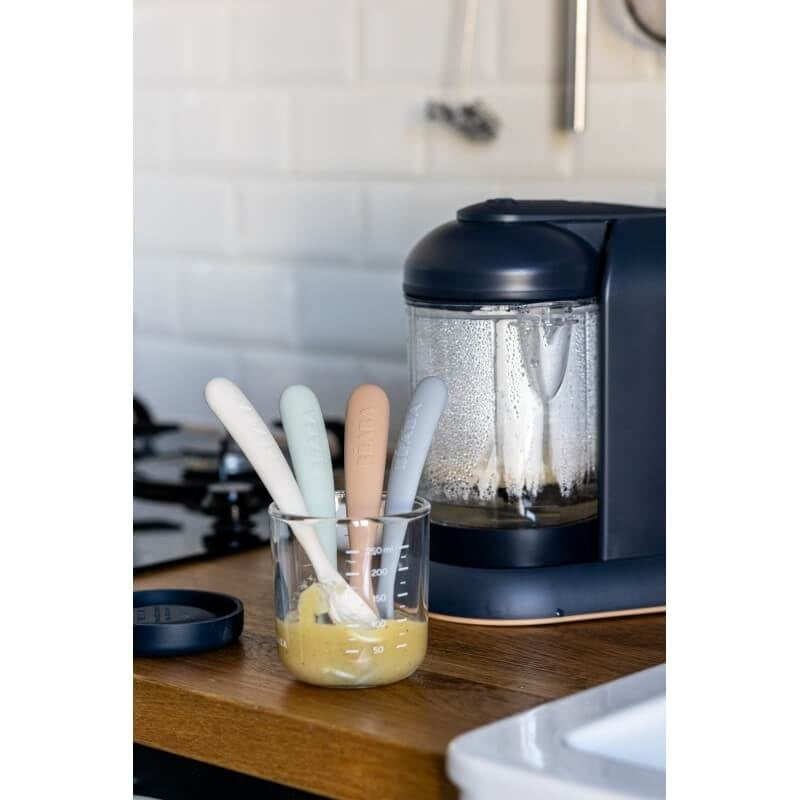 Beaba 1st Stage Silicone Spoons 4 Pack