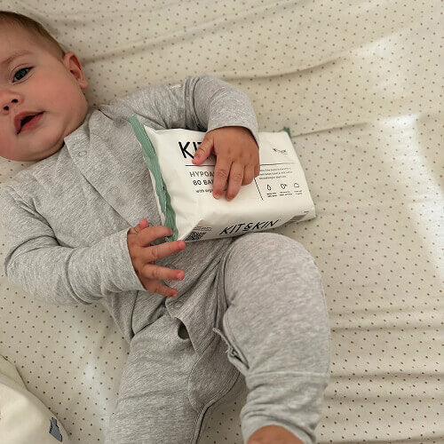 Kit & Kin Biodegradable Baby Wipes 60s
