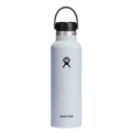 Hydro Flask Standard Mouth Stainless Steel Insulated Water Bottle - 21 Oz - White