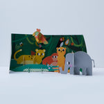 Ooly Pop! Make and Play Activity Scene - Into the Jungle