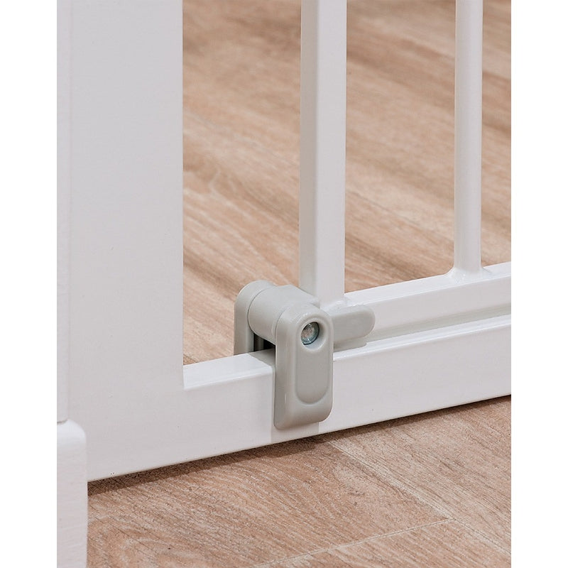 Safety 1st Auto Close Metal Gate - White 73-80cm