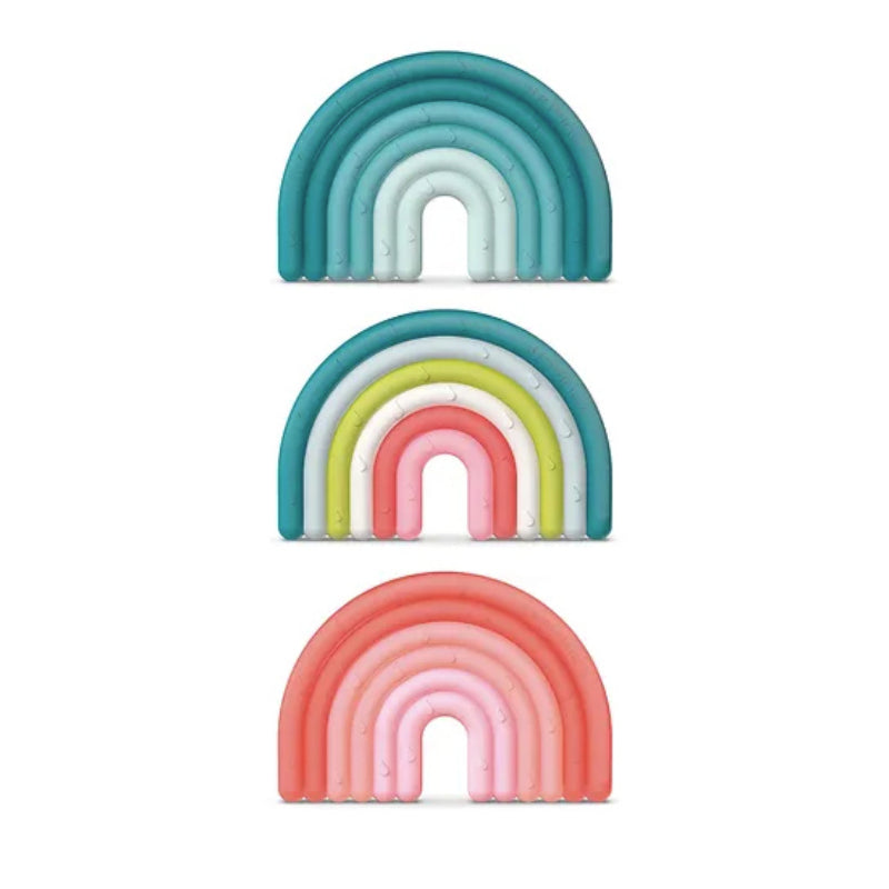 Suavinex Rainbow Silicone Teething Ring