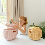 MOMIJI Apple Storage Basket Small - Pink