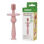 Haakaa 360 Silicone Toothbrush - Blush