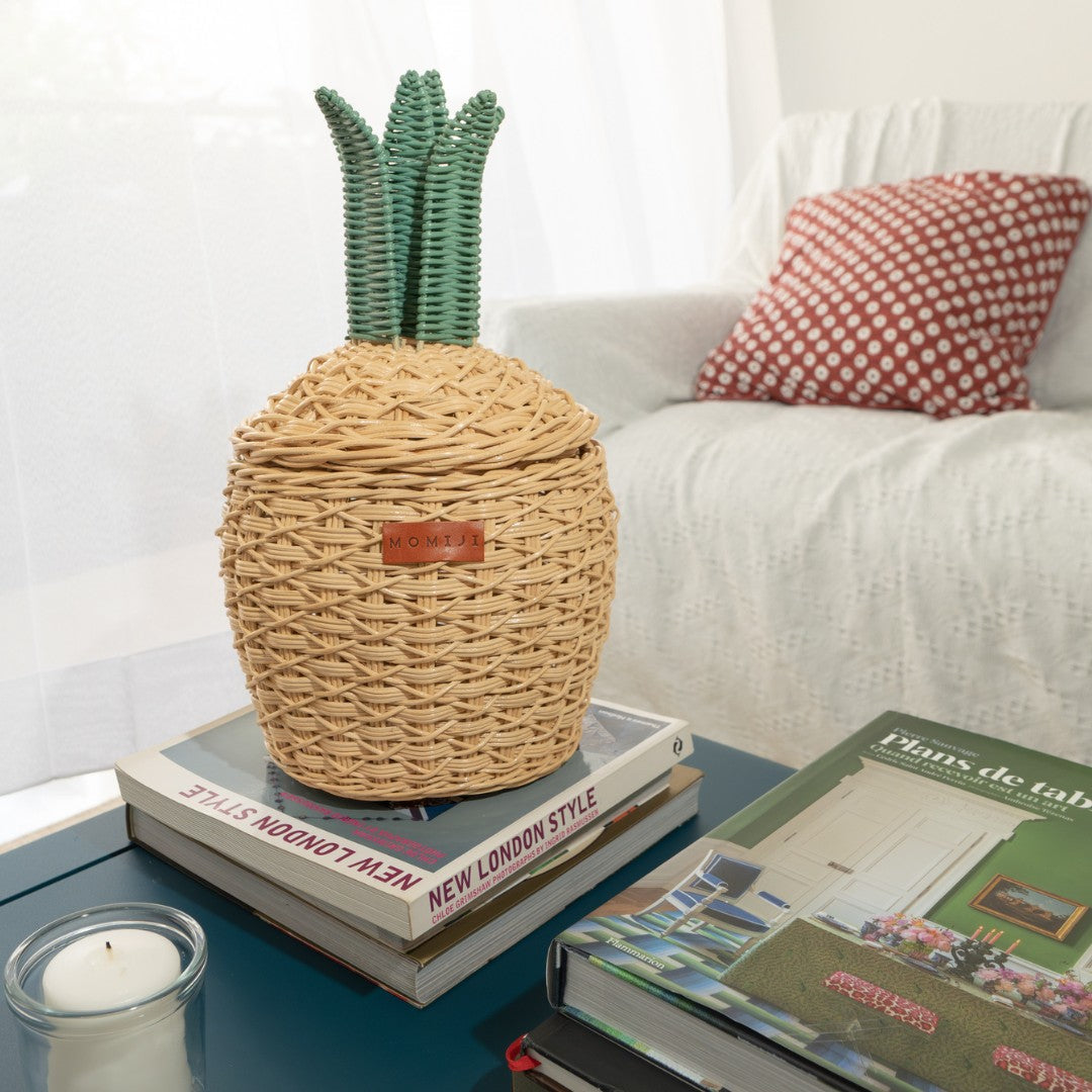 MOMIJI Pineapple Storage Basket Small - Natural