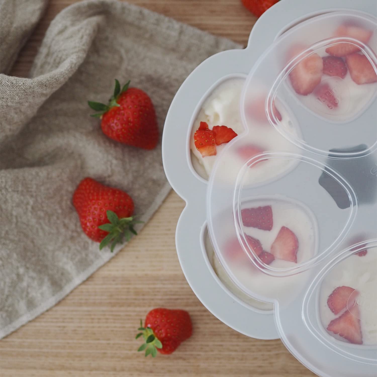Beaba Multiportions Silicone Tray 6x150ml