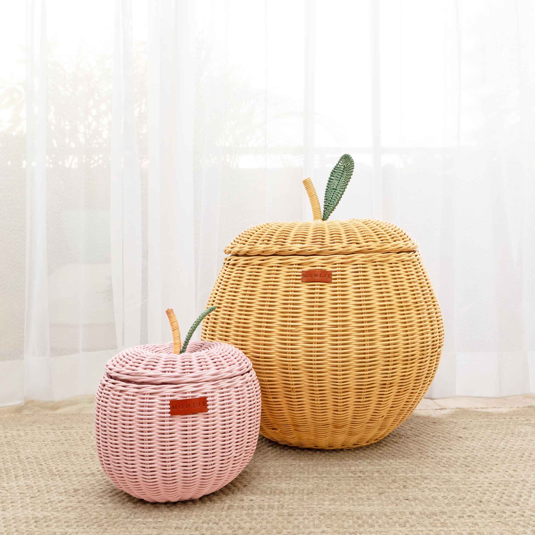 MOMIJI Apple Storage Basket Small - Pink