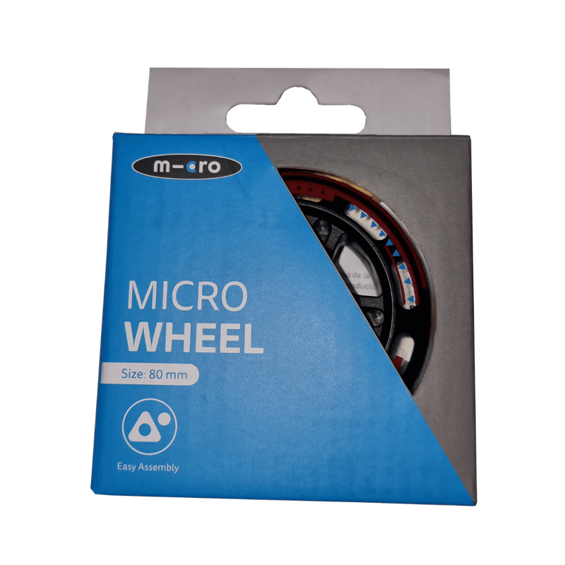 Micro Scooter Rear Wheel 80mm Clear (For Mini or Maxi) (Single)