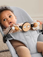 BabyBjorn Wooden Toy for Bouncer - Googly Eyes Black & White