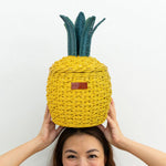MOMIJI Pineapple Storage Basket Small - Yellow