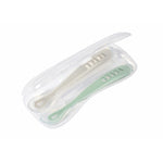 Beaba 1st Stage Silicone Spoons 2 Pack with Case
