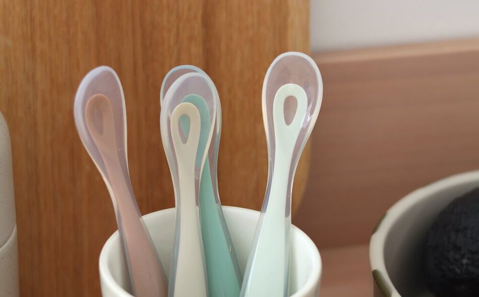 Beaba 1st Stage Silicone Spoons 4 Pack