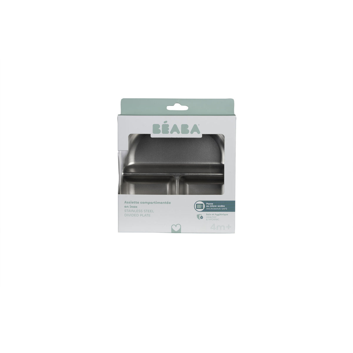 Beaba Stainless Steel Divided Plate