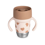 Beaba Click & Drink 360 Stainless Steel Learning Cup 240ml - Big Love