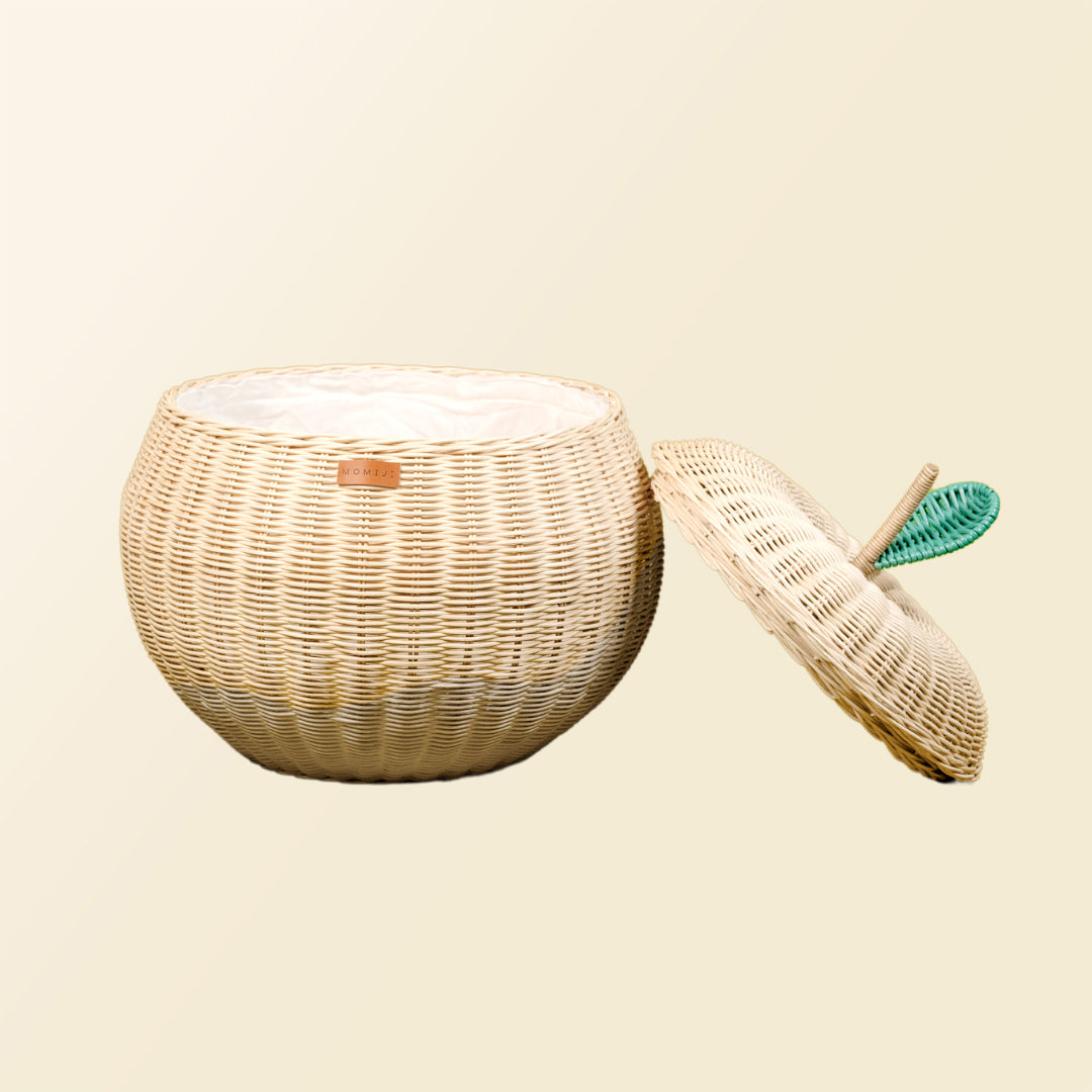 MOMIJI Apple Storage Basket Large - Natural