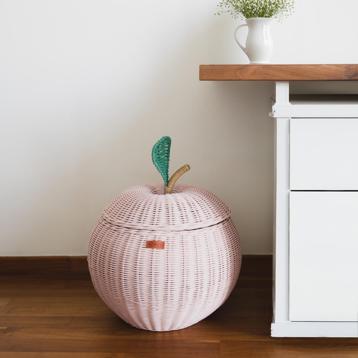 MOMIJI Apple Storage Basket Large - Pink