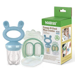 Haakaa Freeze-N-Feed Mini Combo - Feeder + Pea Green Tray (Assorted Colours)