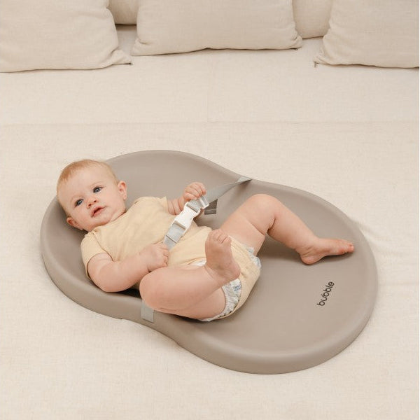 Bubble Cuddle Changing Mat - Taupe