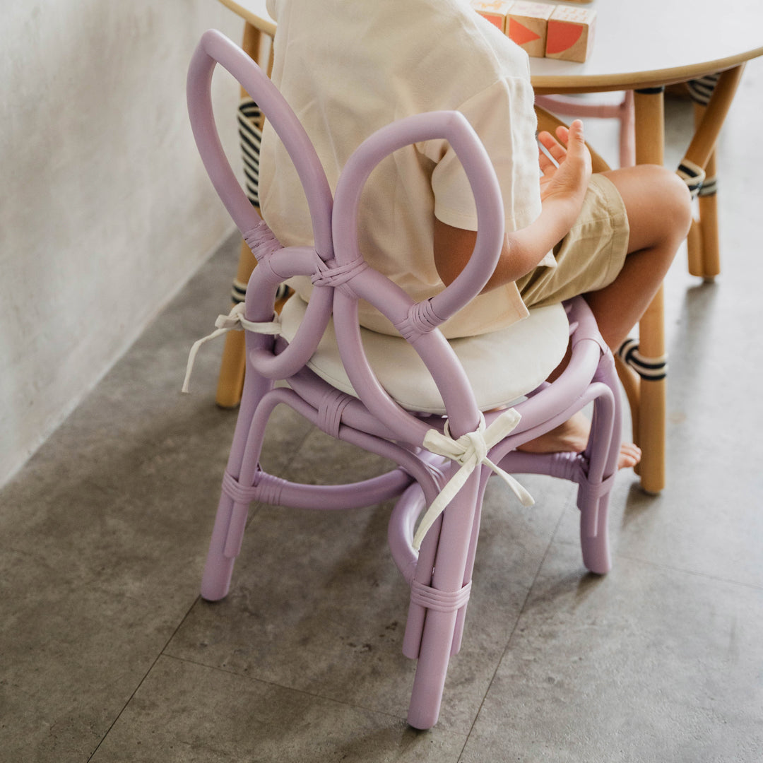 MOMIJI Butterfly Kids Chair - Purple