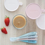 Beaba  2nd Stage Silicone Weaning Spoons - 4 Pack